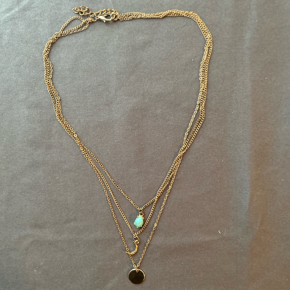 Layered necklace